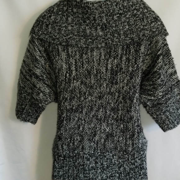 I Love Boy Meets Girl Sweater L Cowl Black SHORT - Picture 4 of 7